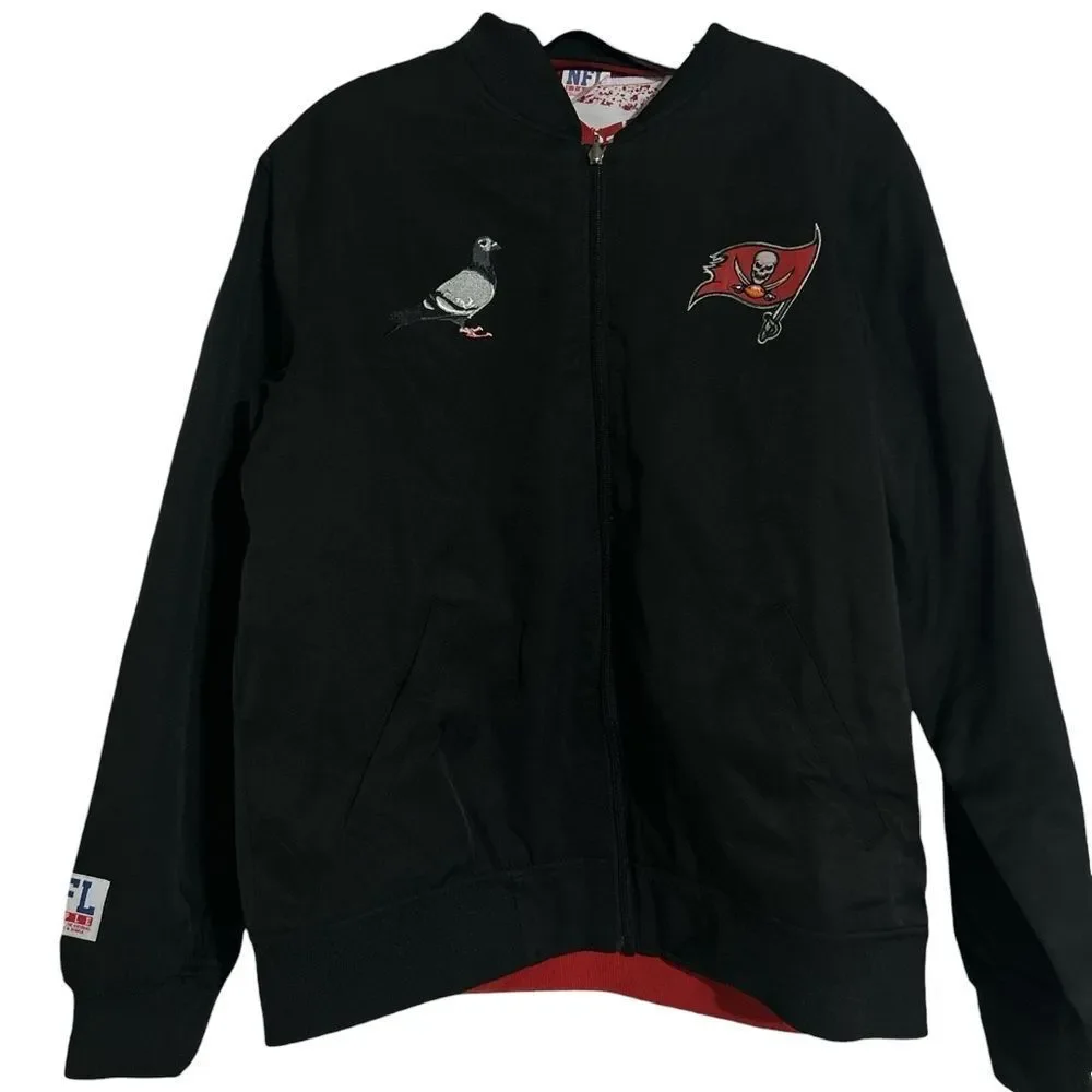 Men's NFL x Staple Red Tampa Bay Buccaneers Reversible Core Jacket Size-Small